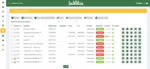 Gestión de Tareas y Proyectos - Tareas programadas